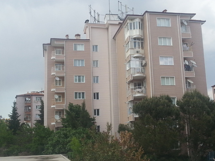 American Siding Uygulamalar Apartman Siteler 17 - Apartman ve Siteler american siding dış cephe kaplama uygulaması görseli