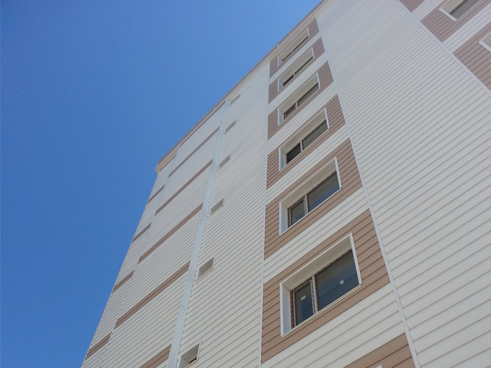American Siding Uygulamalar Apartman Siteler 18 - Apartman ve Siteler american siding dış cephe kaplama uygulaması görseli
