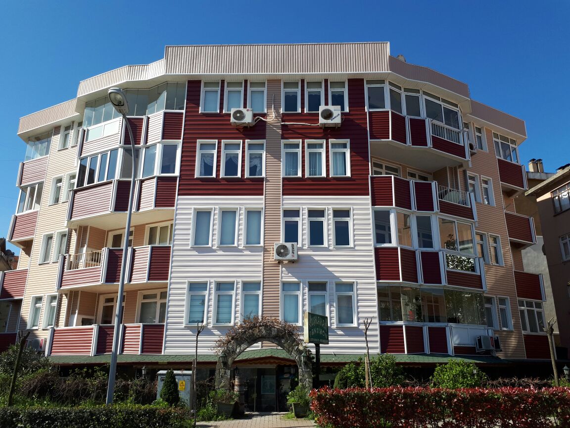 American Siding Uygulamalar Apartman Siteler 3 - Apartman ve Siteler american siding dış cephe kaplama uygulaması görseli