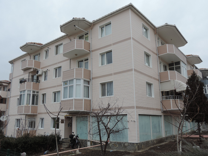 American Siding Uygulamalar Apartman Siteler 49 - Apartman ve Siteler american siding dış cephe kaplama uygulaması görseli