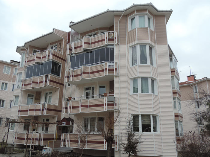 American Siding Uygulamalar Apartman Siteler 56 - Apartman ve Siteler american siding dış cephe kaplama uygulaması görseli