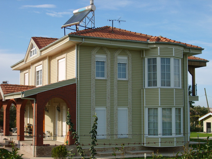 American Siding Uygulamalar Tek Katli Yapilar Villalar 16 - Tek Katlı Yapılar ve Villalar american siding dış cephe kaplama uygulaması görseli