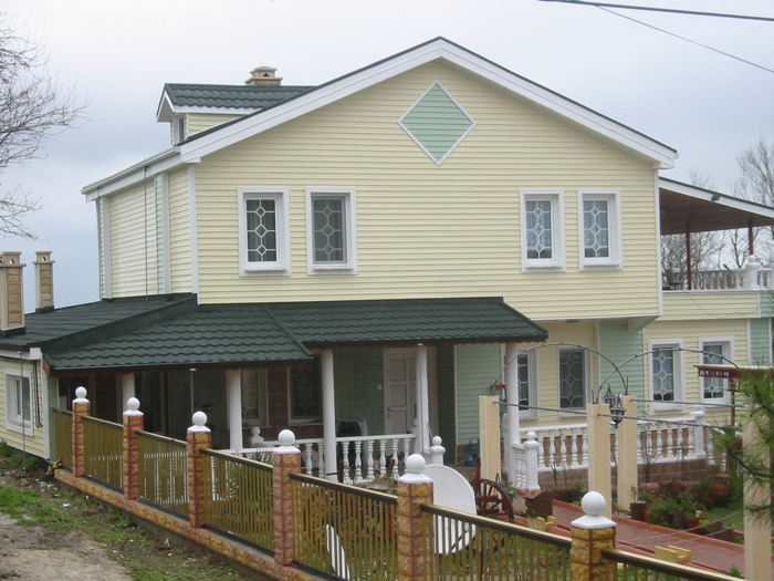 American Siding Uygulamalar Tek Katli Yapilar Villalar 28 - Tek Katlı Yapılar ve Villalar american siding dış cephe kaplama uygulaması görseli