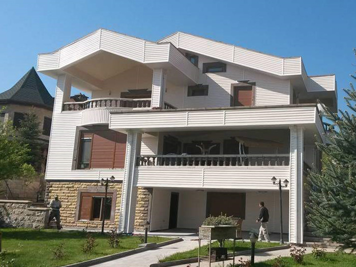 American Siding Uygulamalar Tek Katli Yapilar Villalar 7 - Tek Katlı Yapılar ve Villalar american siding dış cephe kaplama uygulaması görseli